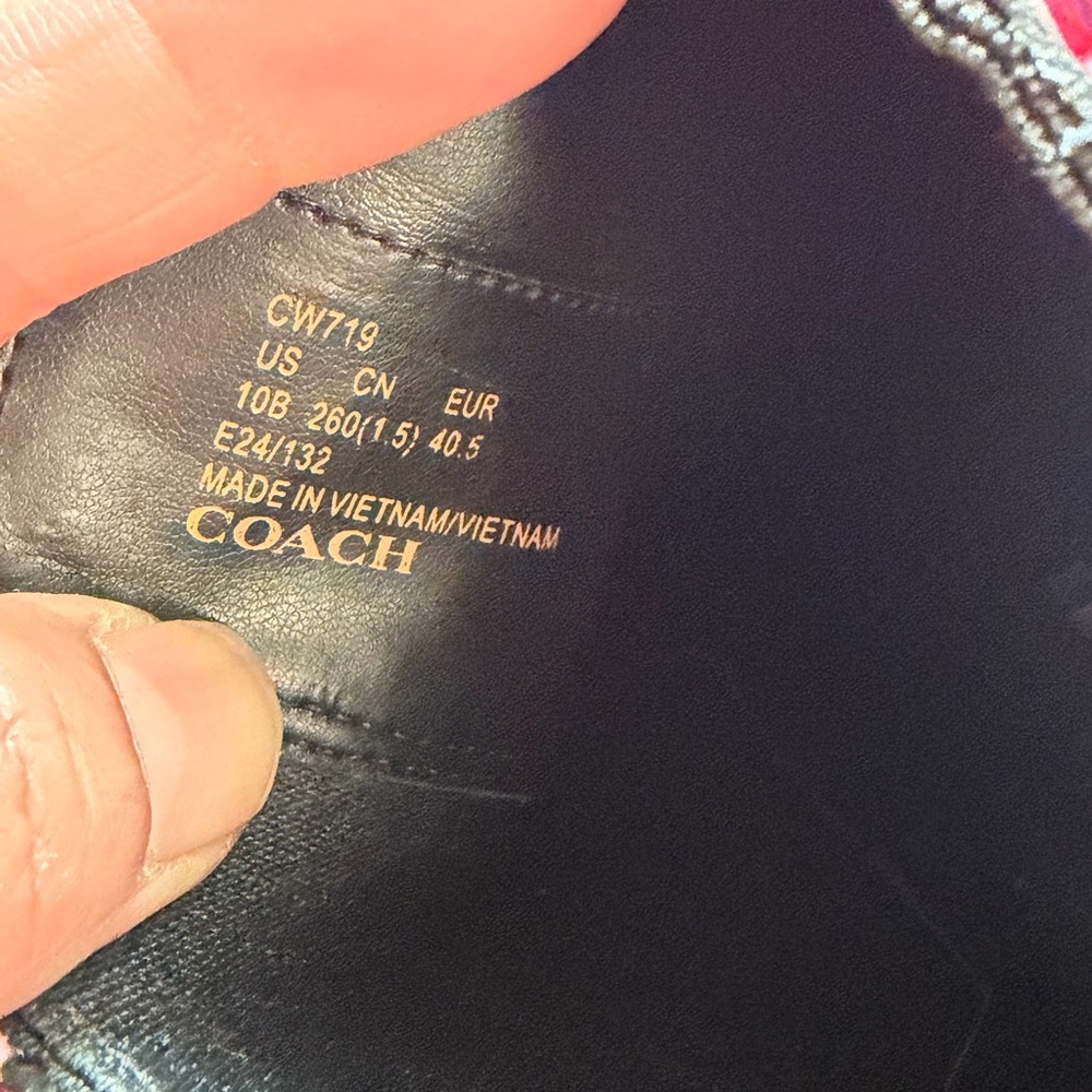 Coach Black Ankle Boots - Picture 2 of 6